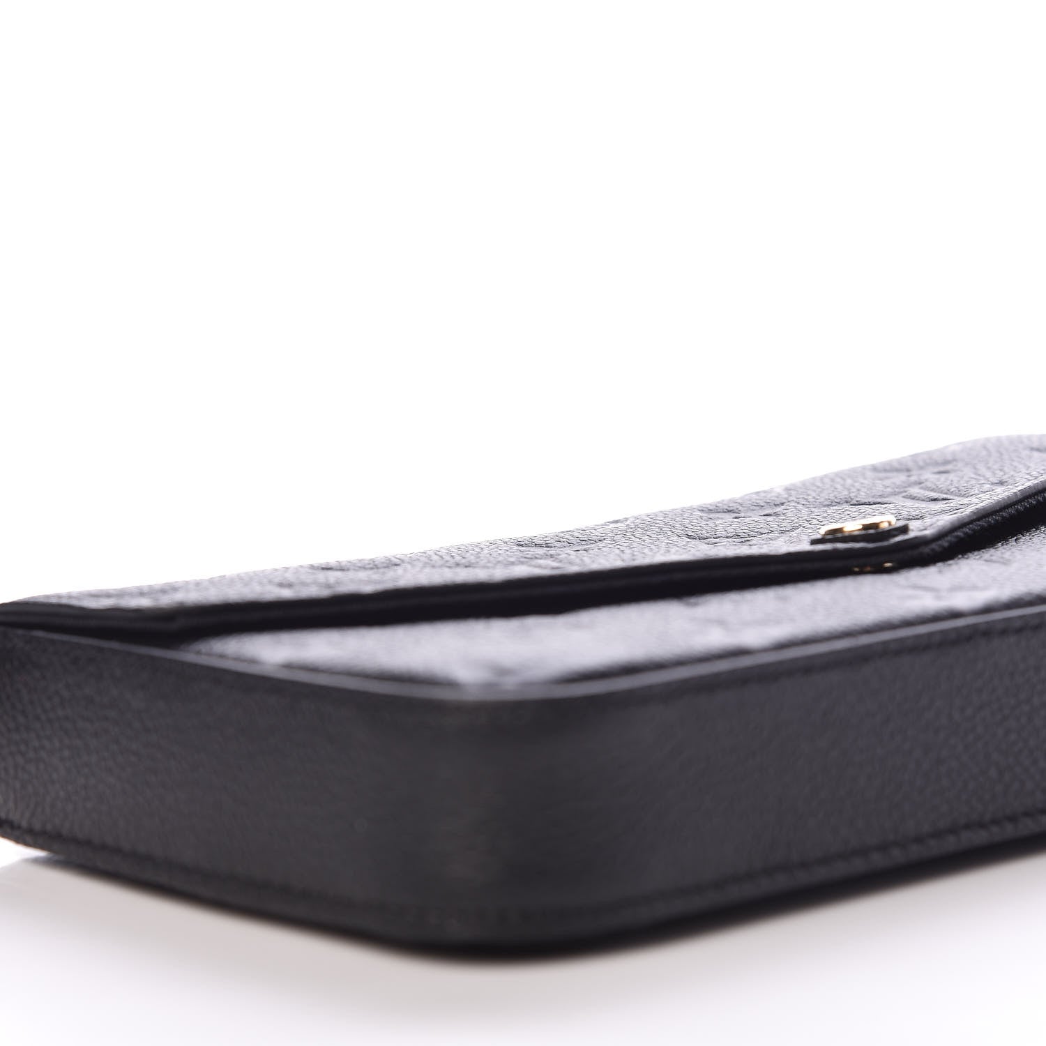 Louis Vuitton Empreinte Pochette Felicie Chain Wallet Black 9 of 13