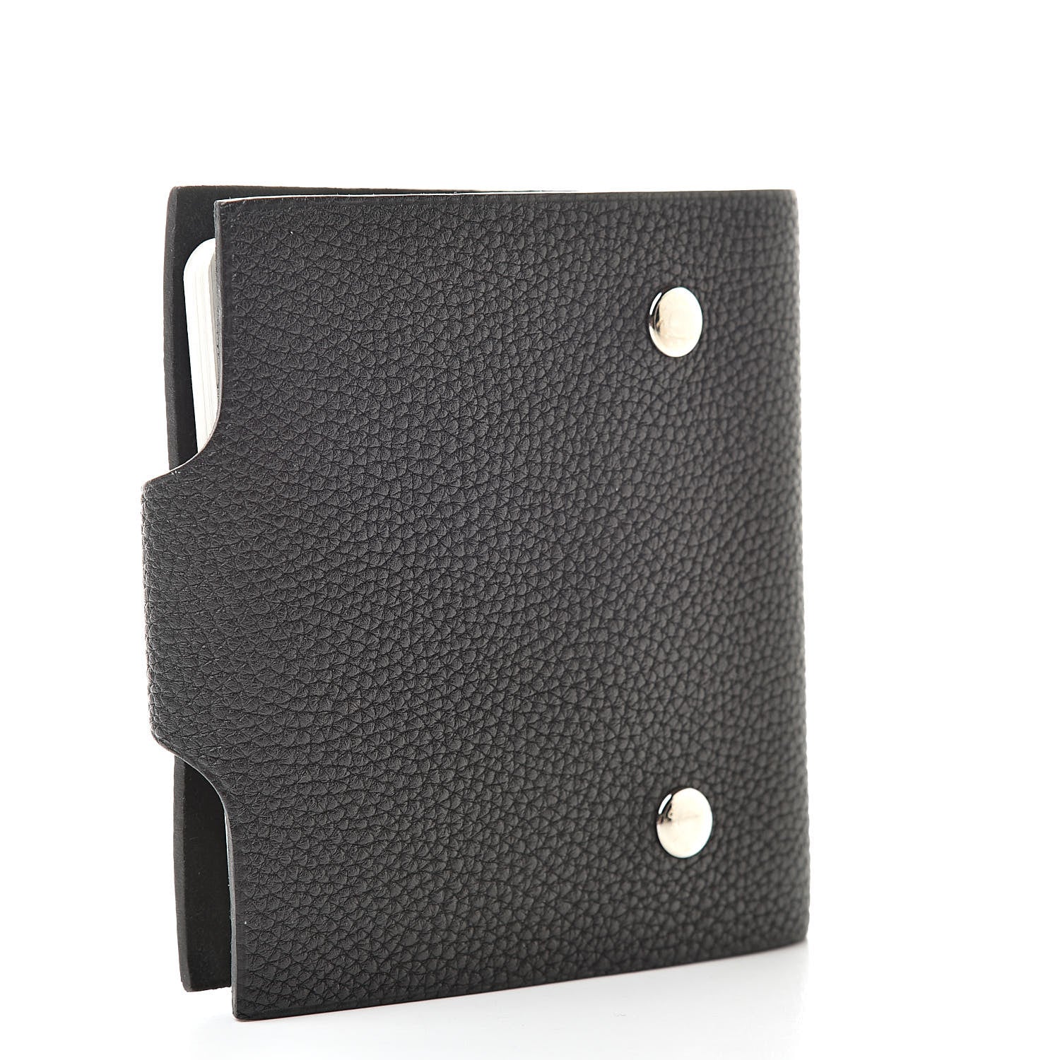 Hermes Togo Ulysse Mini Notebook Black 3 of 8