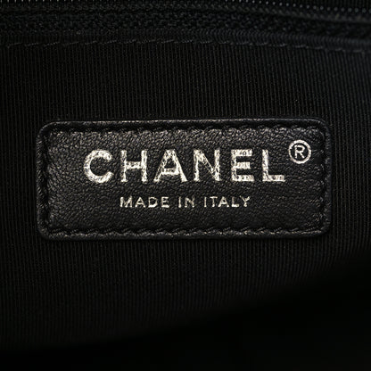 Chanel Calfskin Chain 20s Signature Tote Black 6 of 10