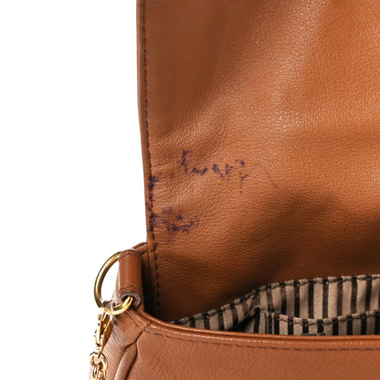 Fendi Vitello Flamingo Fendista Pouchette Crossbody Orzo 10 of 11