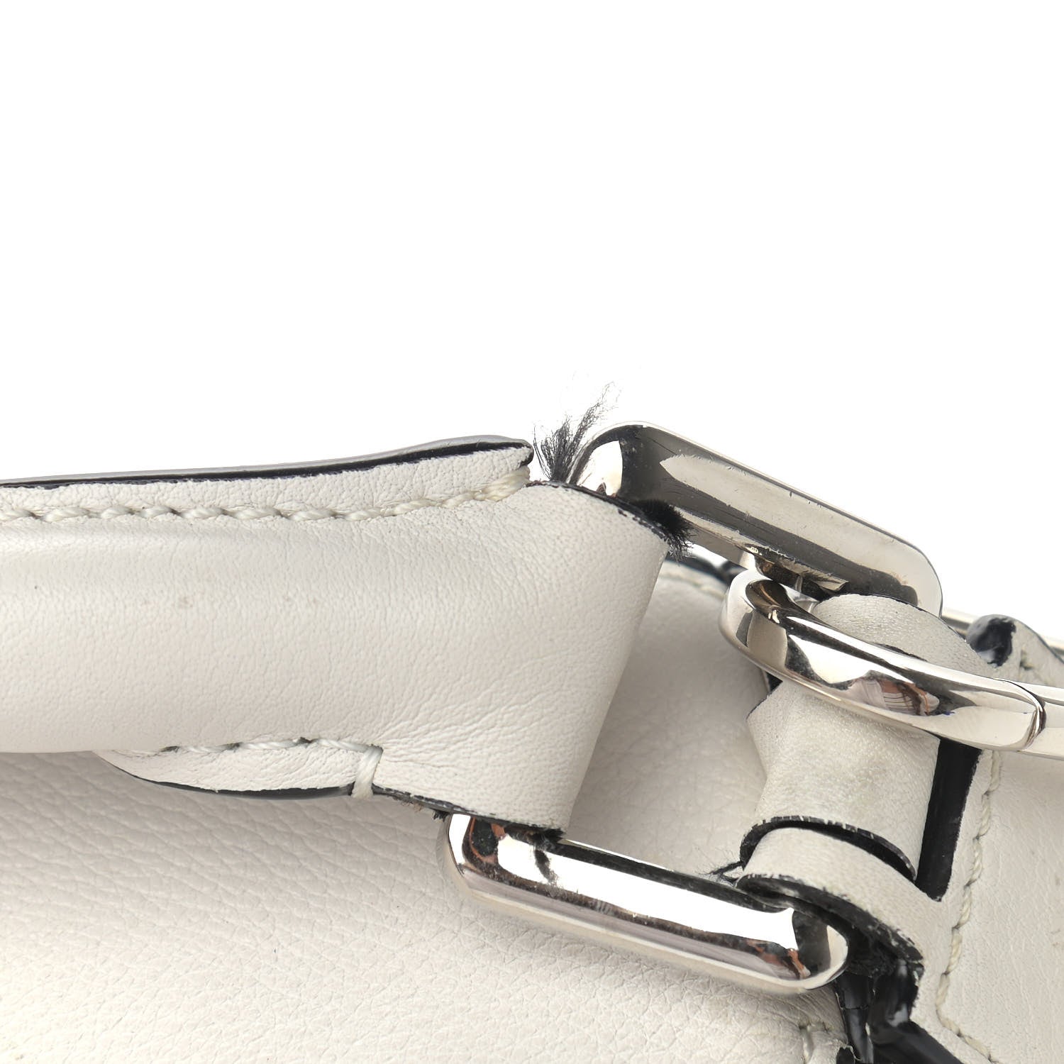 Loewe Calfskin Small Puzzle Bag White 11 of 20