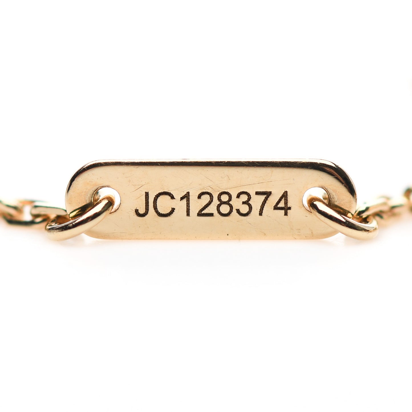 18K Yellow Gold Mother of Pearl Sweet Alhambra Bracelet