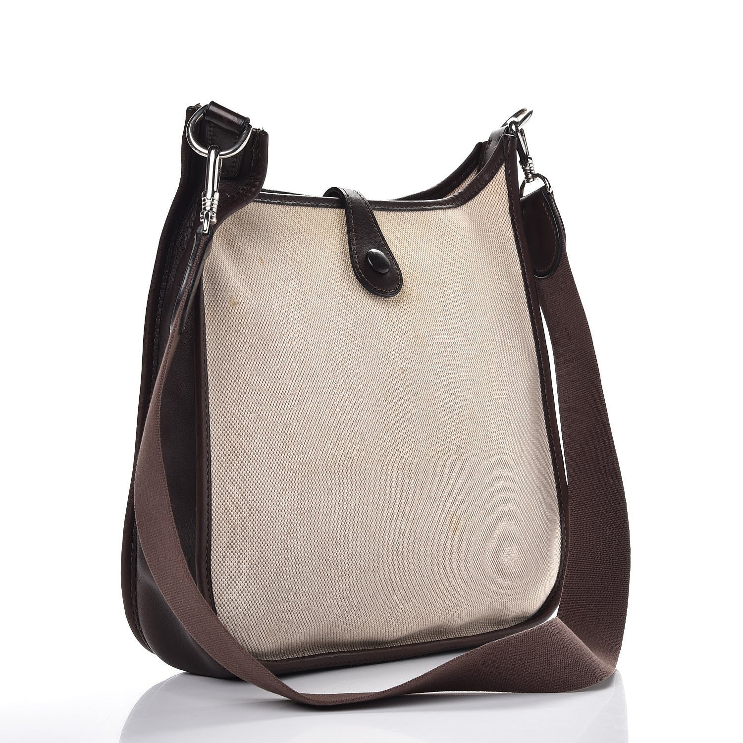 Hermes Toile Natural Barenia Evelyne PM Ecru Ebene 3 of 7
