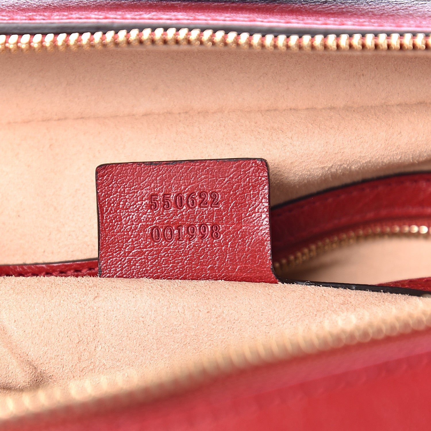 Gucci Suede Calfskin Web Small Ophidia Top Handle Shoulder Bag New Blue Romantic Cherry 6 of 9