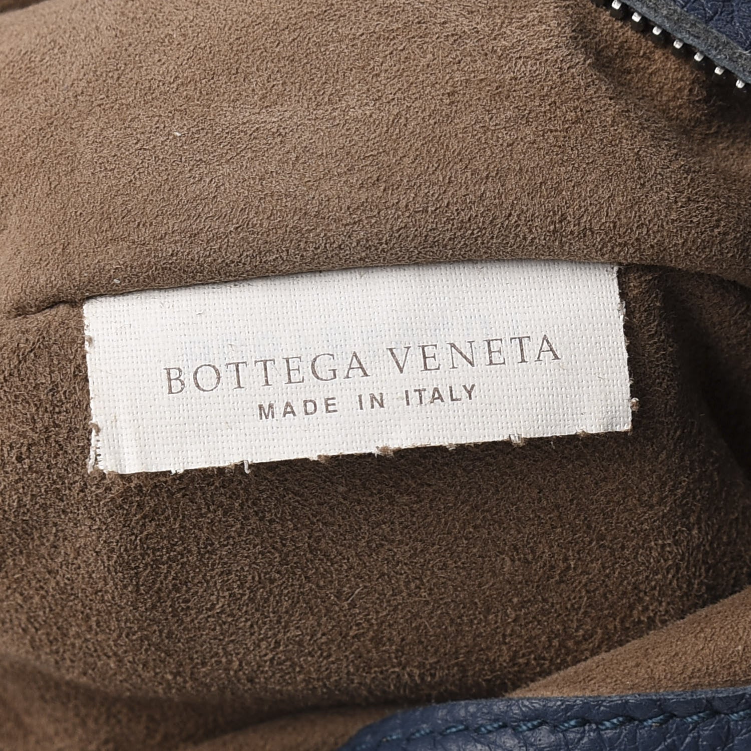 Bottega Veneta Cervo Deerskin Shoulder Bag Denim 7 of 9