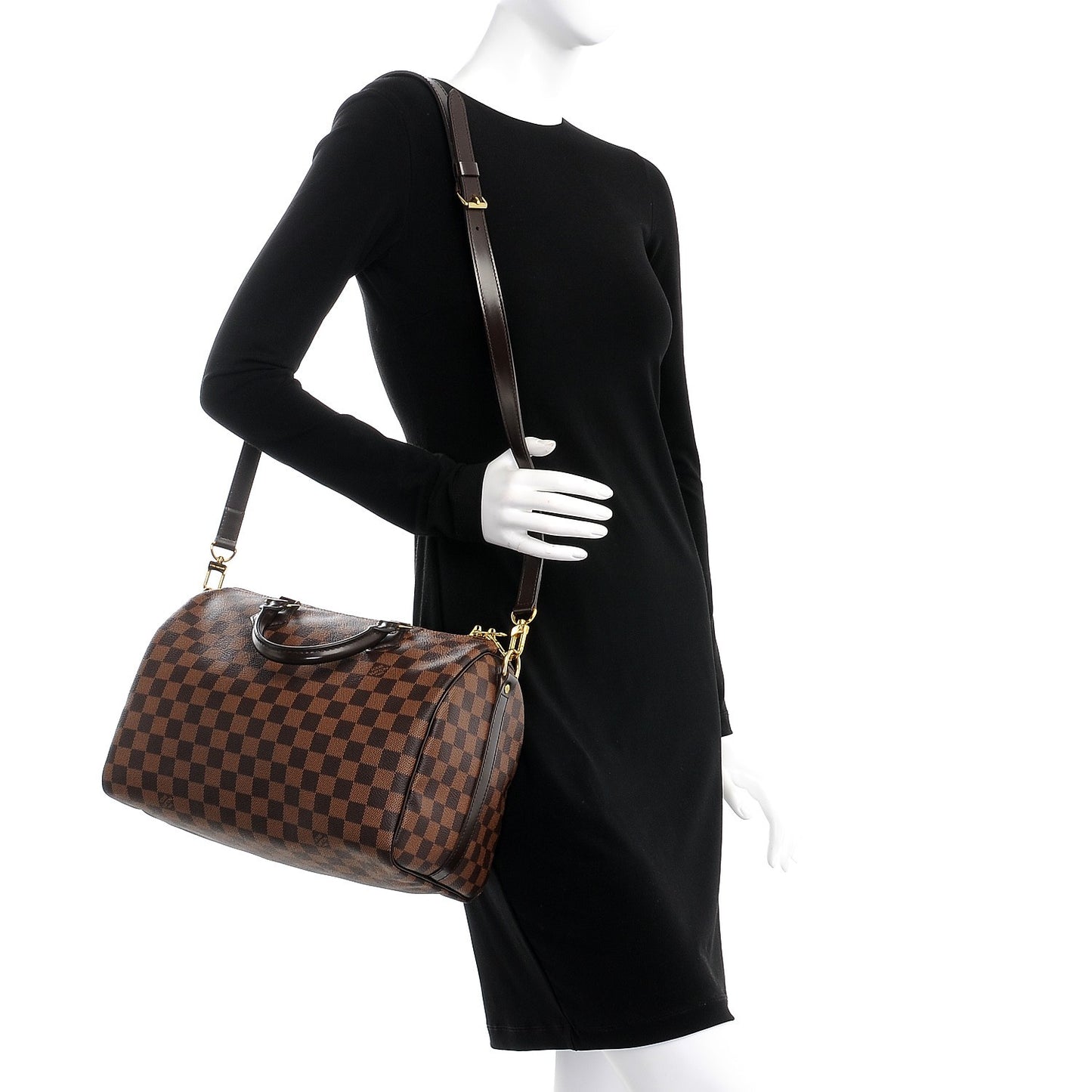 Damier Ebene Speedy Bandouliere 30