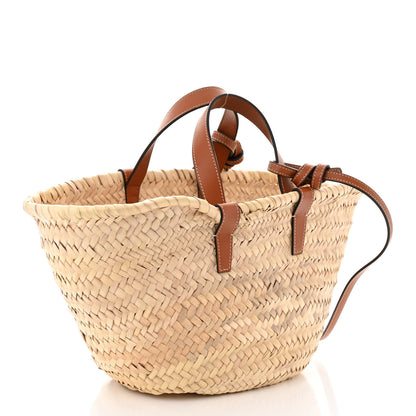 Celine Raffia Calfskin Triomphe Teen Panier Tan 3 of 9