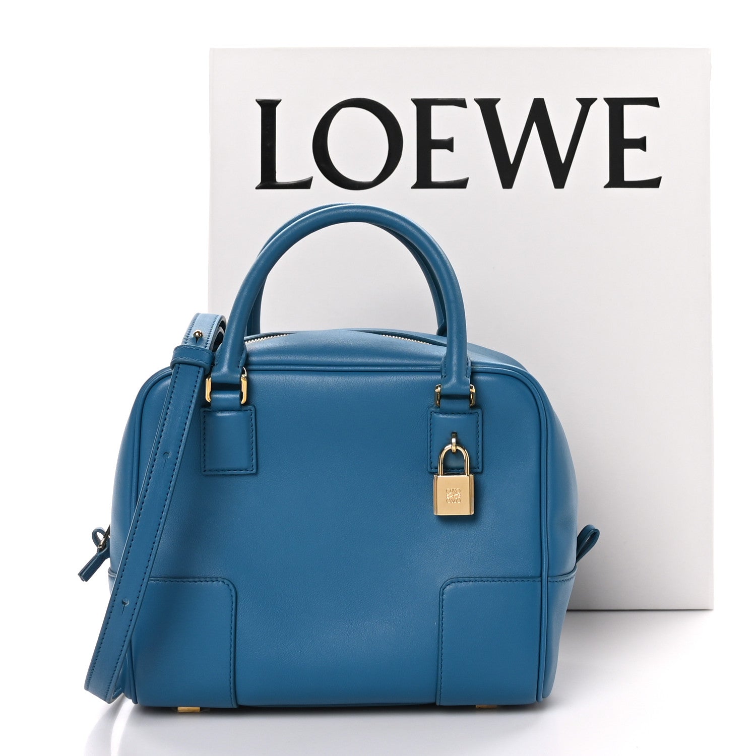 Loewe Calfskin Amazona 19 Lagoon Blue 10 of 10