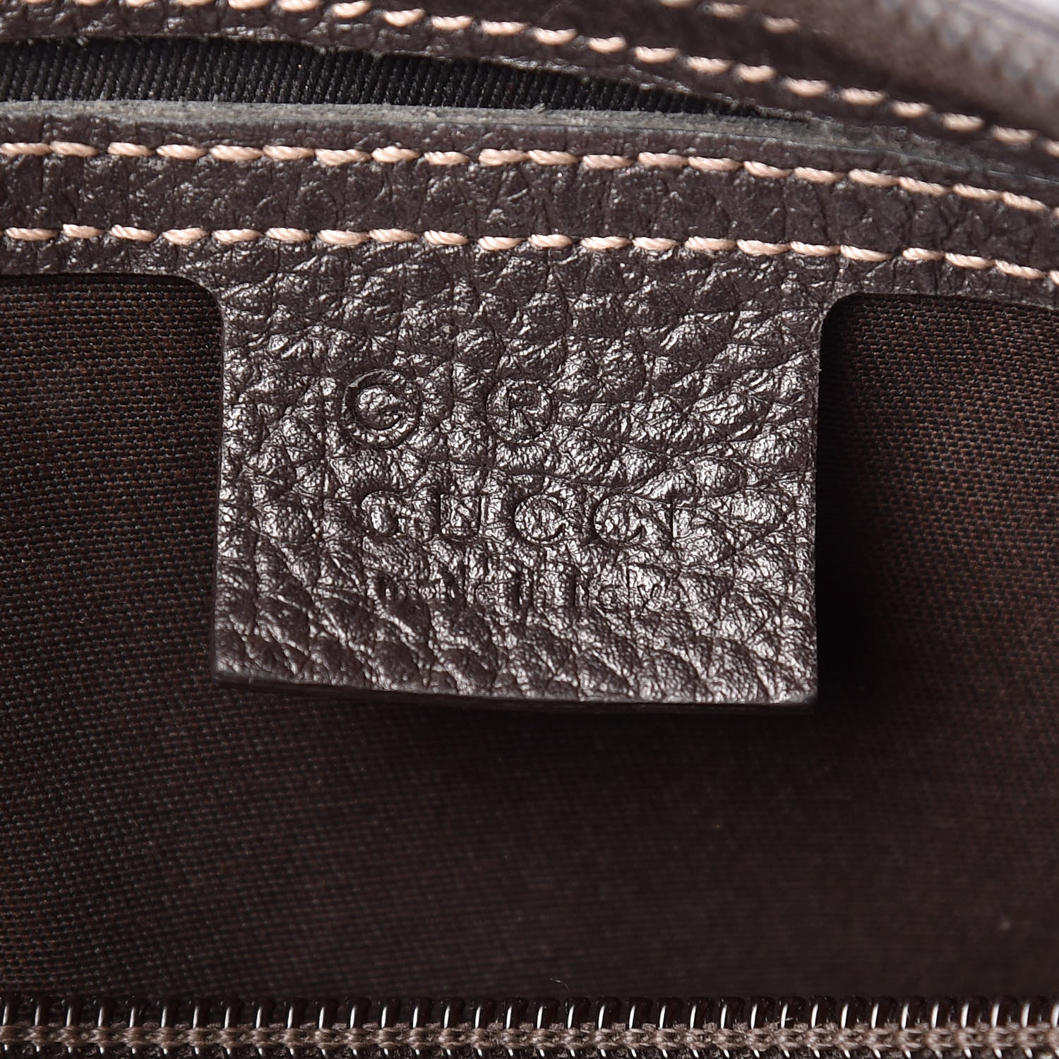 Gucci Crystal Monogram Medium Joy Boston Dark Brown 8 of 10