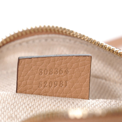 Gucci Pebbled Calfskin Small Soho Disco Bag Rose Beige 7 of 7