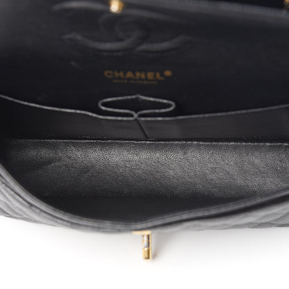 Chanel Caviar Quilted Medium Double Flap Black 5 of 12