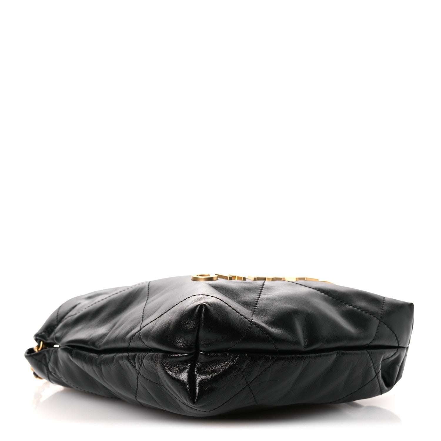 Chanel Shiny Calfskin Quilted Mini Chanel 22 Black 4 of 10