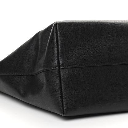 Fendi Vitello Elite Cuoio Monster Buggies Medium Roll Tote Black Multicolor Blue Cobalto 8 of 10