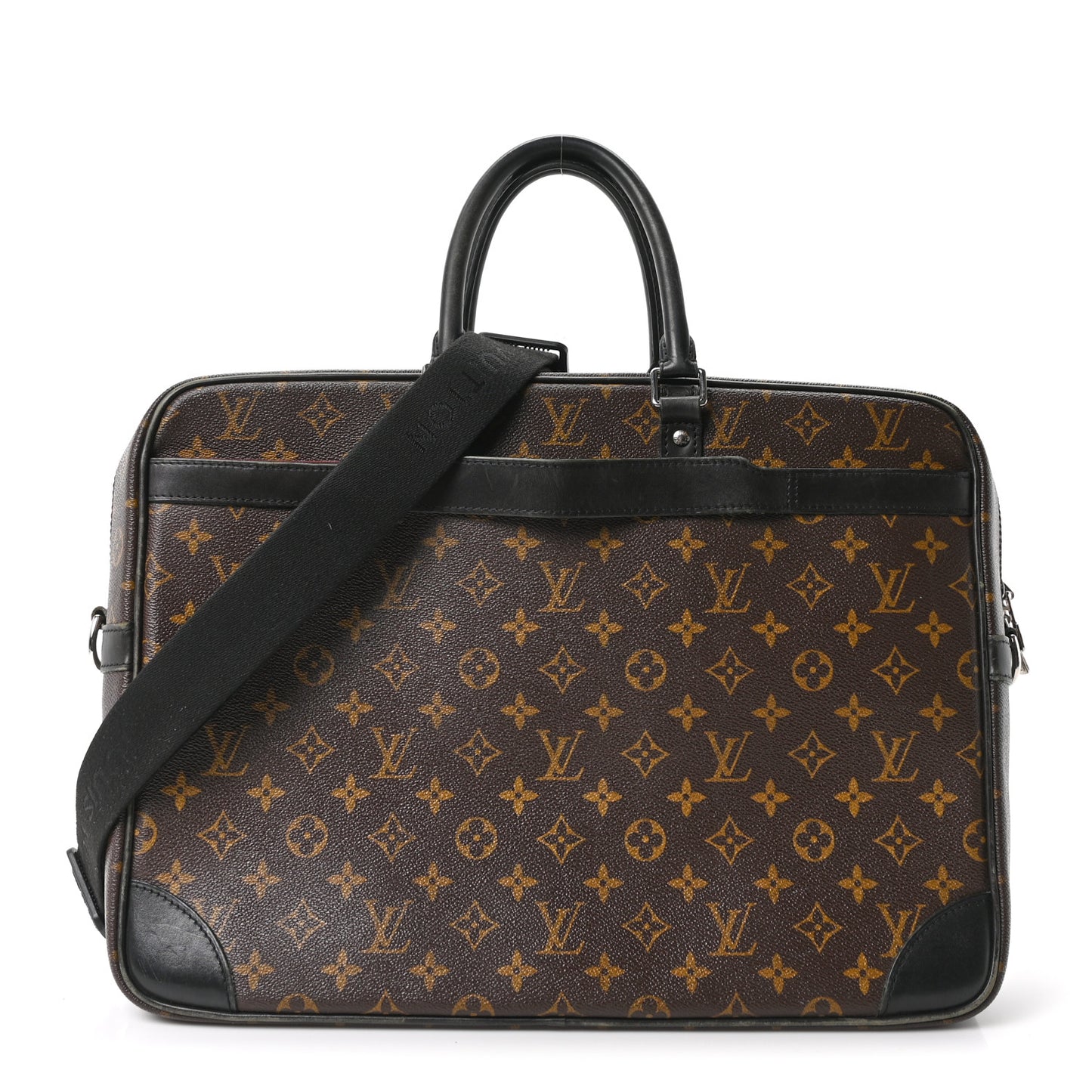 Monogram Macassar Porte-Documents Voyage GM