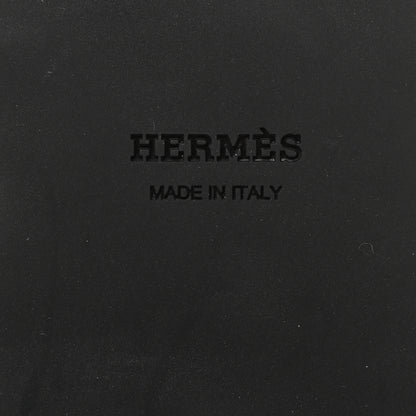 Hermes Glossed Calfskin First Oxford 38.5 Black 8 of 9