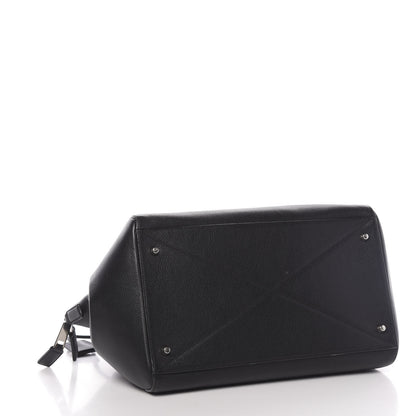 Marc Jacobs Textured Calfskin Medium Incognito Satchel Black 4 of 11