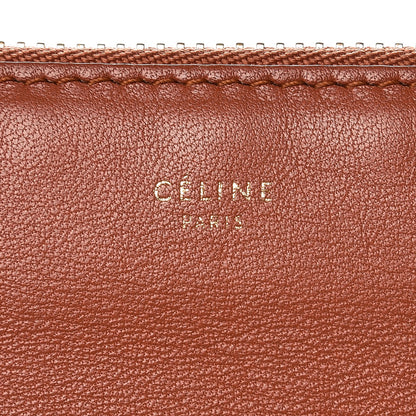 Celine Lambskin Large Trio Crossbody Bag Brick 8 of 10