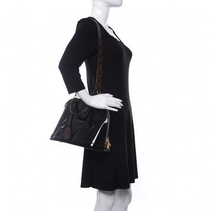 Louis Vuitton Patent Monogram Alma PM Black 2 of 9