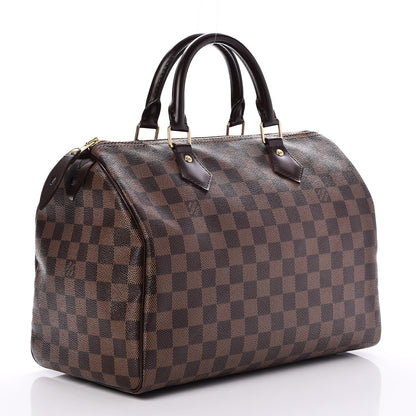 Louis Vuitton Damier Ebene Speedy 30 3 of 7
