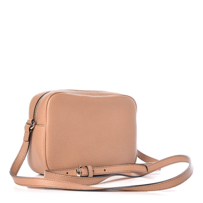 Gucci Pebbled Calfskin Small Soho Disco Bag Camelia 3 of 10