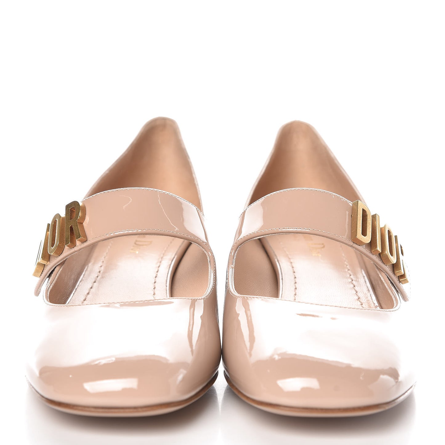 Patent Baby-D Ballet Pumps 39 Nude