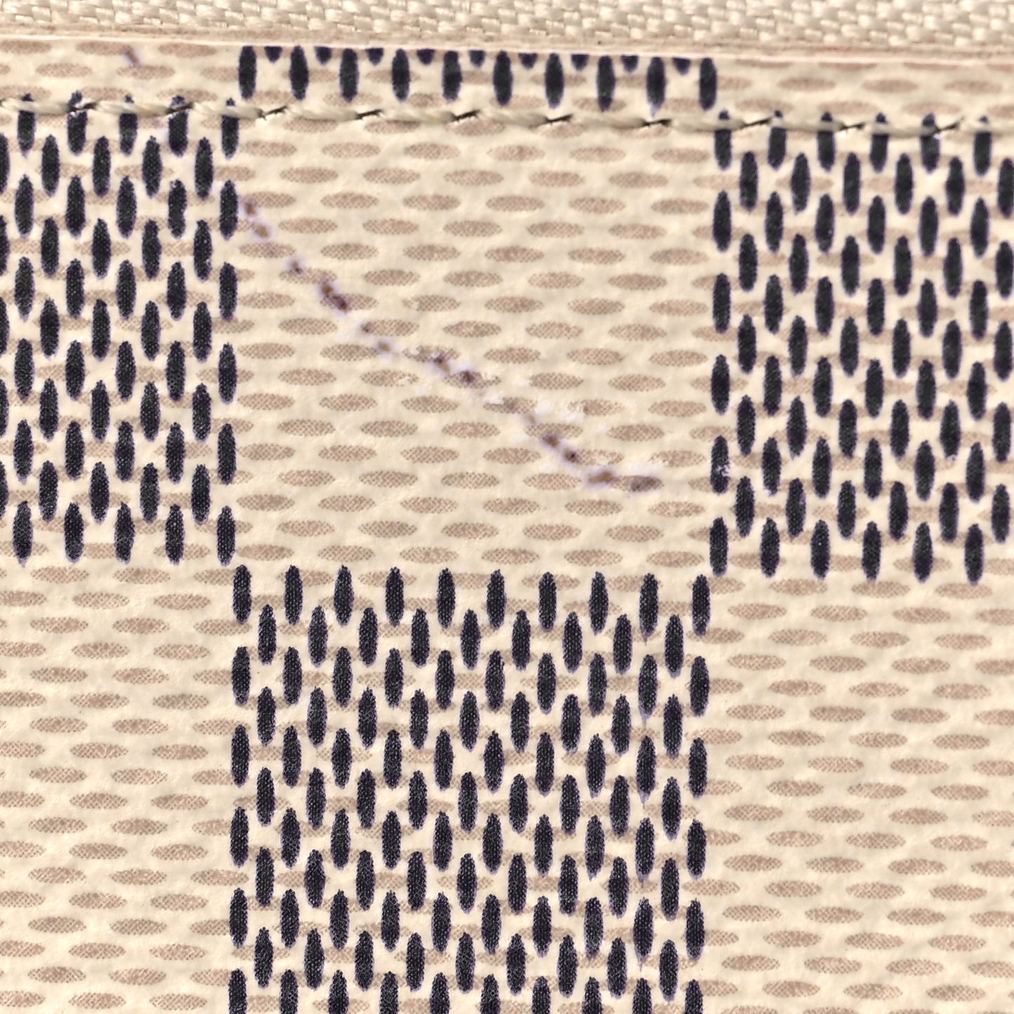 Damier Azur Clemence Wallet Rose Ballerine
