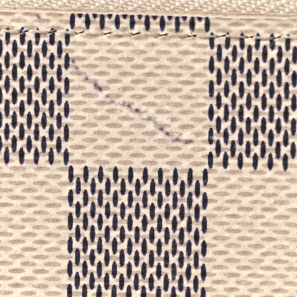 Louis Vuitton Damier Azur Clemence Wallet Rose Ballerine 7 of 7