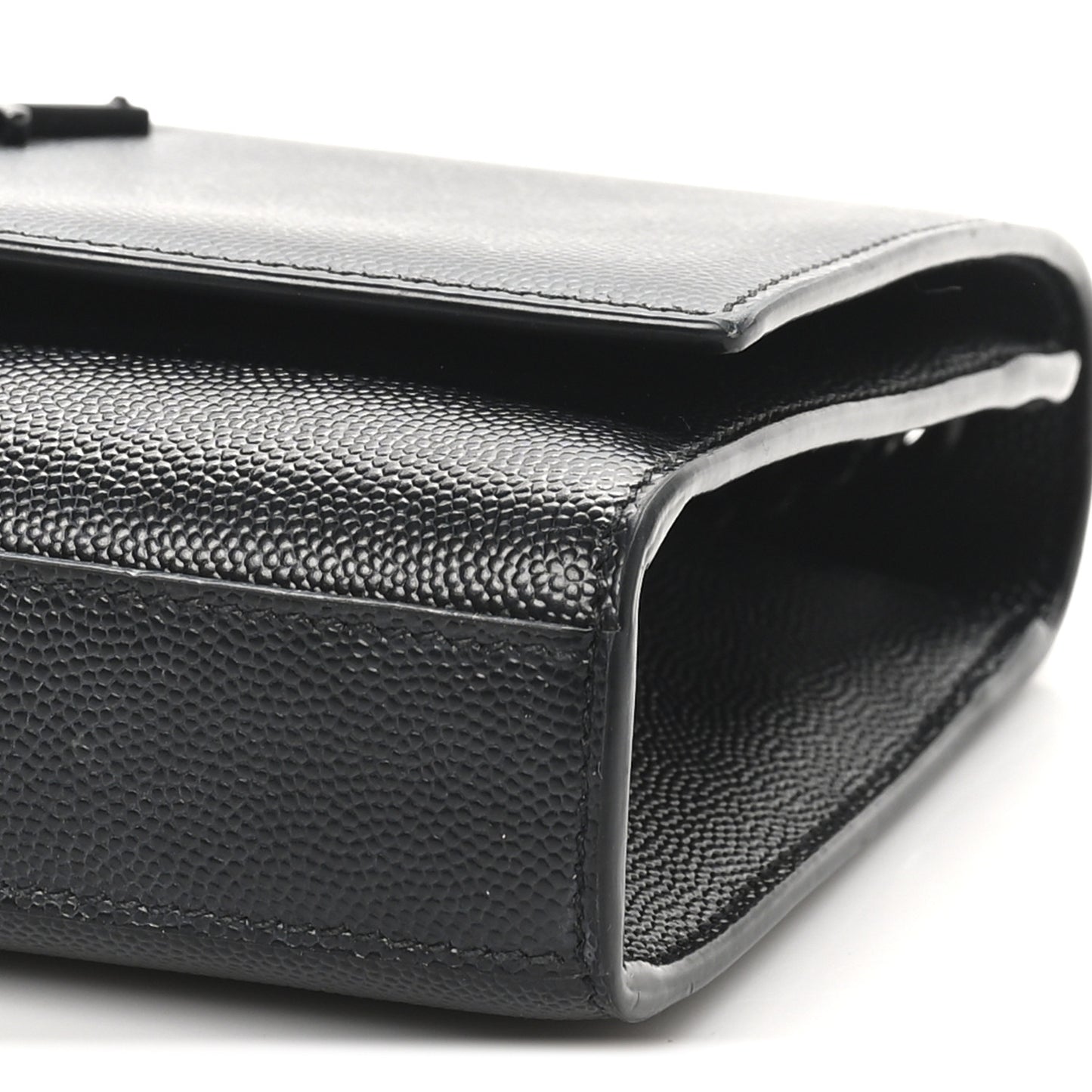 Grain De Poudre Small Monogram Monochrome Kate Satchel Black