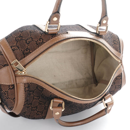 Gucci Monogram Canvas Medium Joy Boston Brown 5 of 9