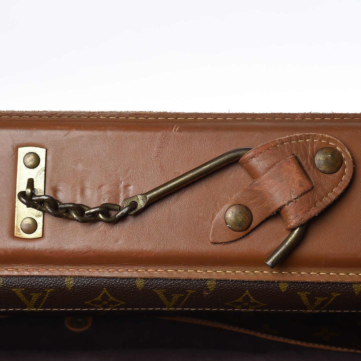 French Company Monogram Garment Bag