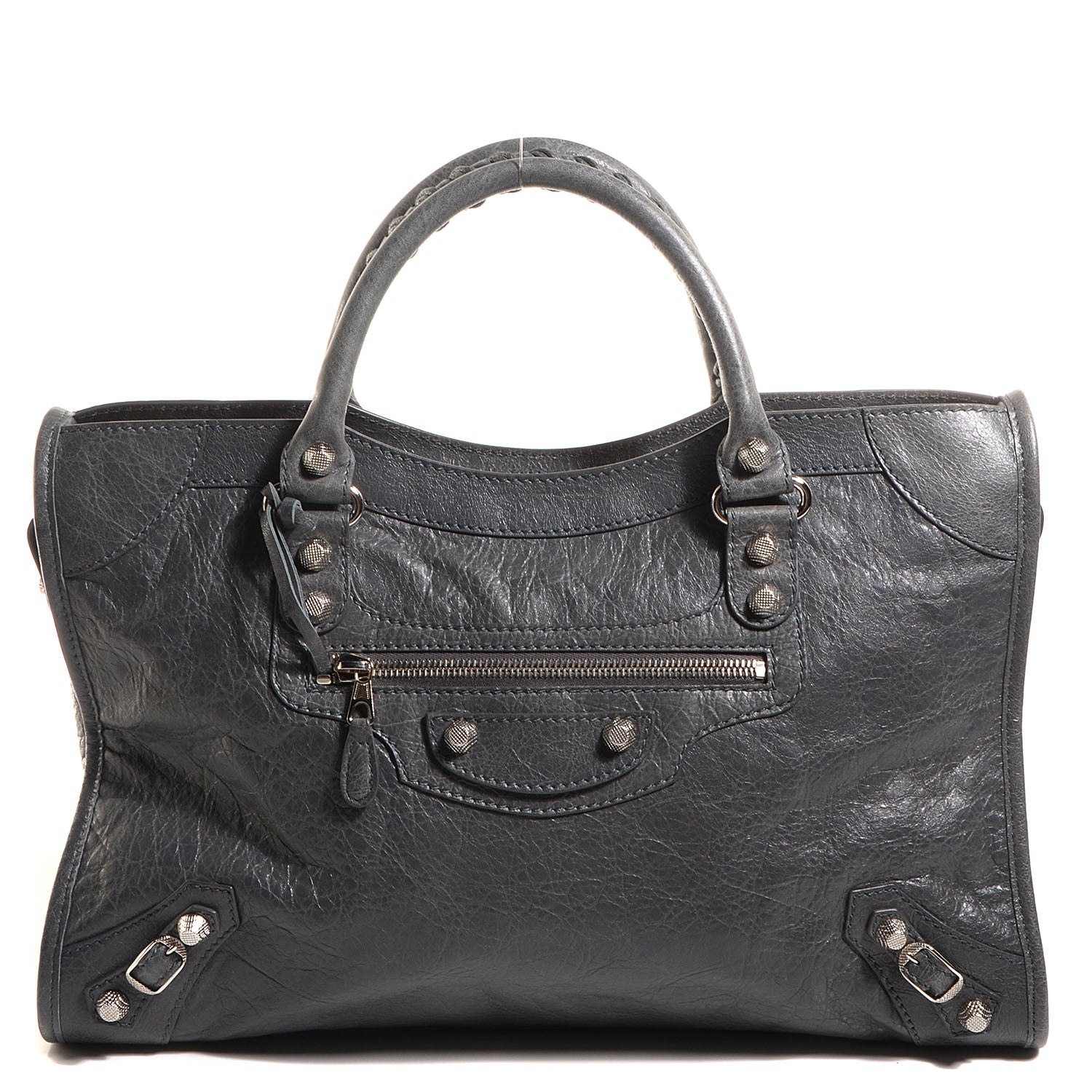 Balenciaga Agneau Giant 12 Silver Hardware City Gris Tarmac 1 of 12