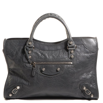 Balenciaga Agneau Giant 12 Silver Hardware City Gris Tarmac 1 of 12