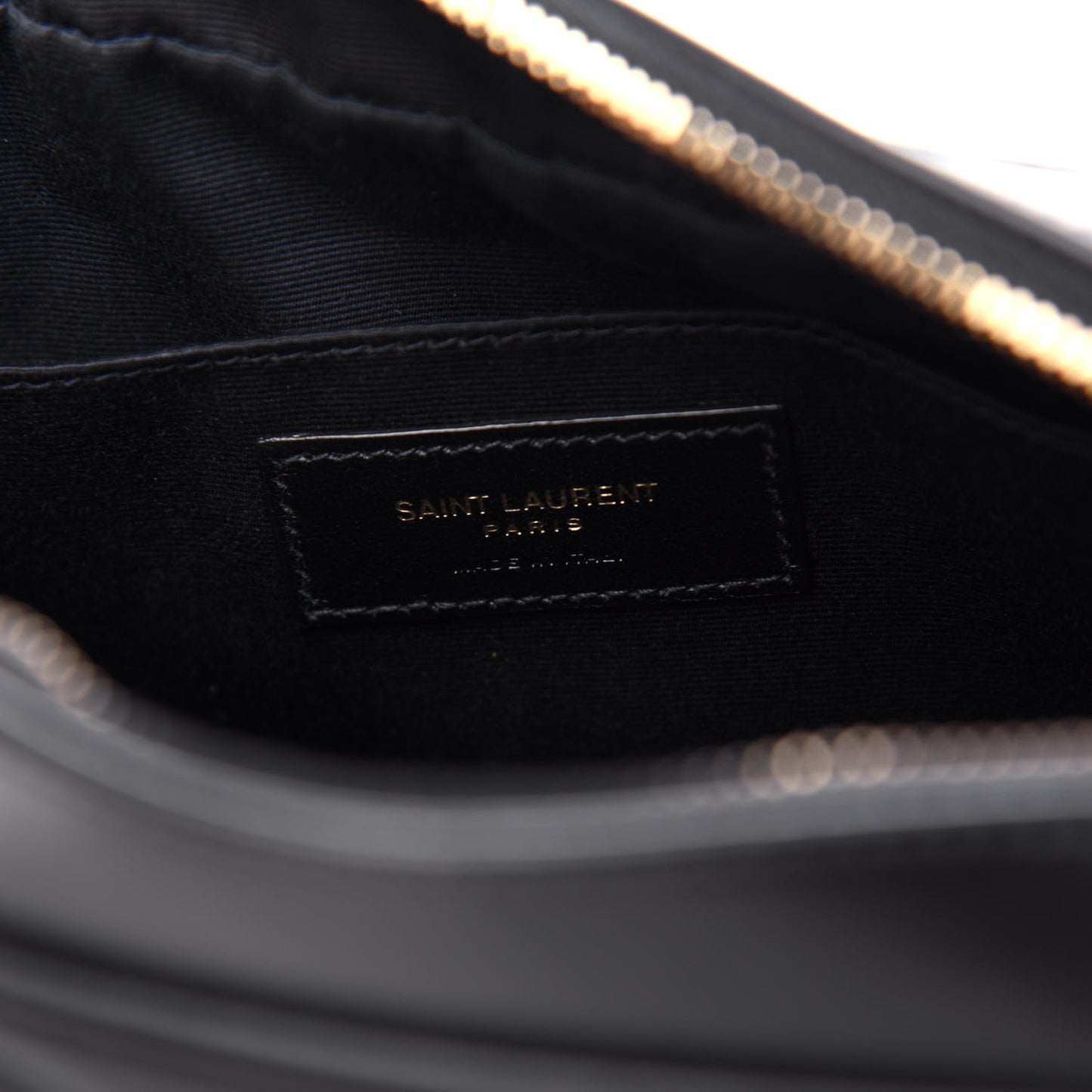Calfskin Matelasse Monogram Lou Camera Bag Black