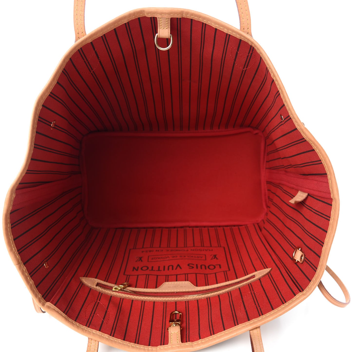 Monogram Neo Neverfull MM Cherry