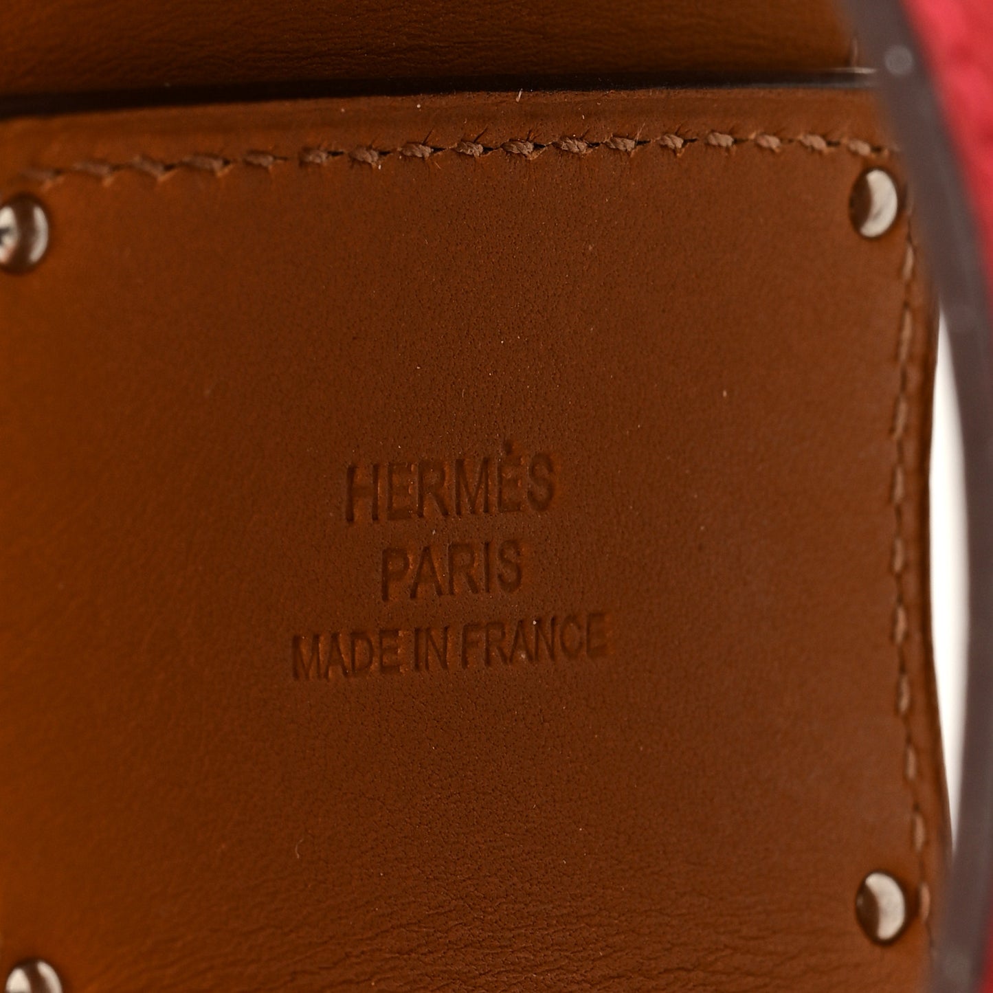 Epsom Kelly Dog Extreme Bracelet S Rouge Casaque