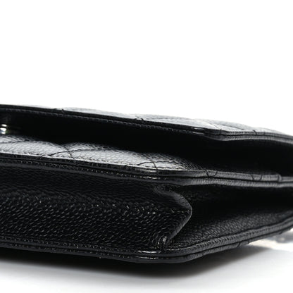 Chanel Caviar Quilted Wallet on Chain WOC Black 10 of 10