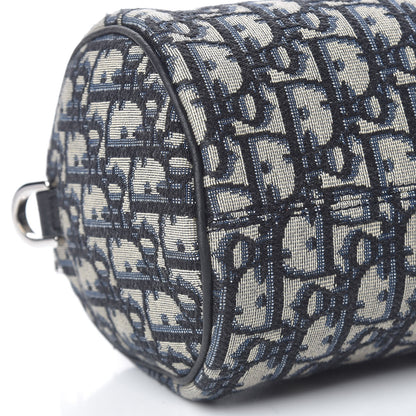 Christian Dior Oblique Roller Messenger Bag Blue 8 of 9