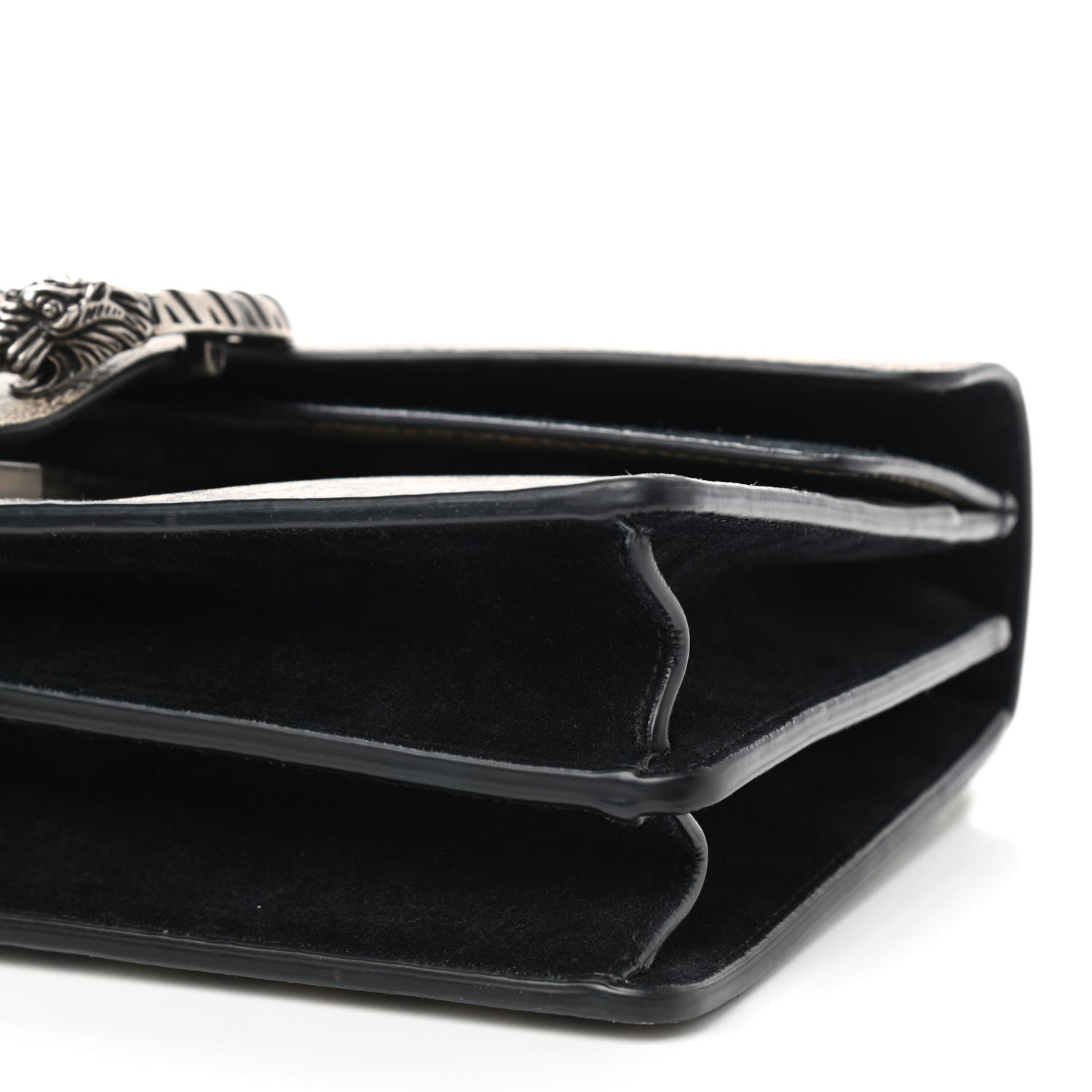 Gucci GG Supreme Monogram Small Dionysus Shoulder Bag Black 7 of 11