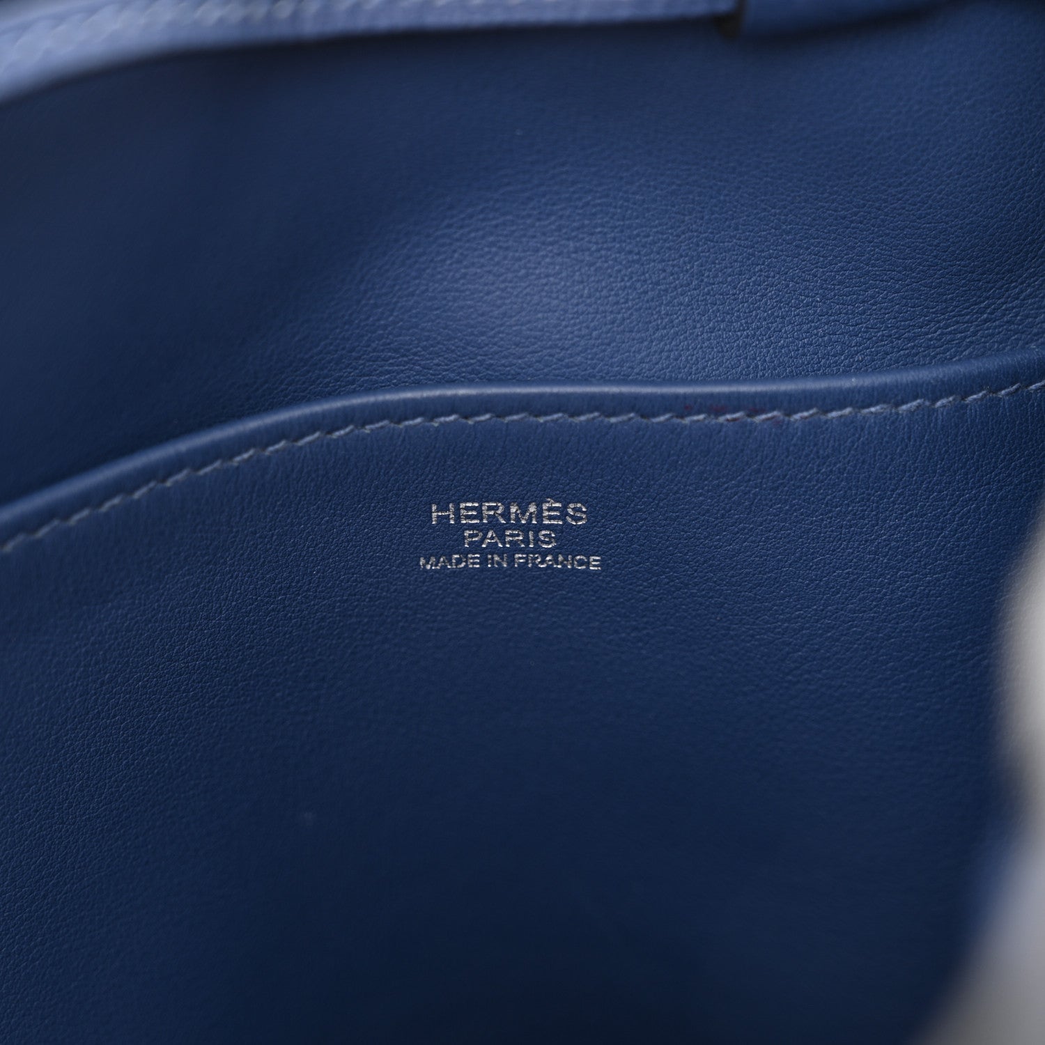 Hermes Evercolor Swift Sac Licol 17 Bleu Brighton White Black 6 of 12