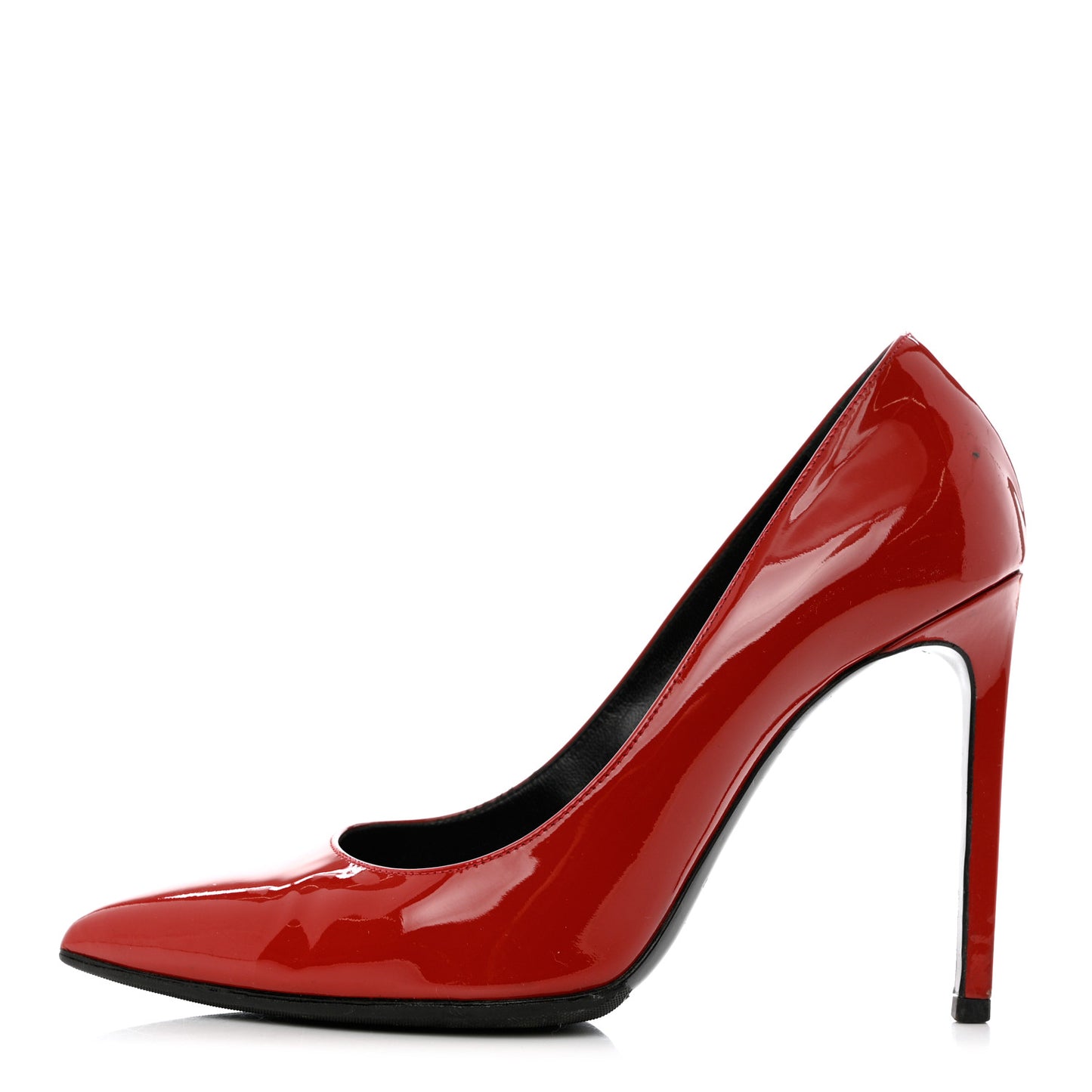 Patent Calfskin Zoe 105 Pump 37.5 Red