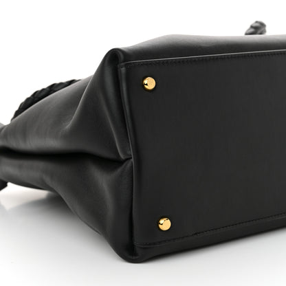 Bottega Veneta Silky Calfskin Medium Ciao Ciao Black 9 of 10