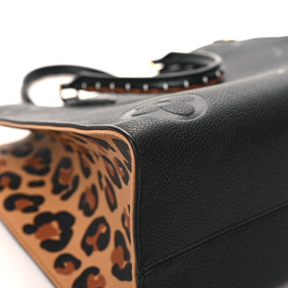 Louis Vuitton Empreinte Monogram Giant Wild At Heart Onthego MM Black 10 of 11