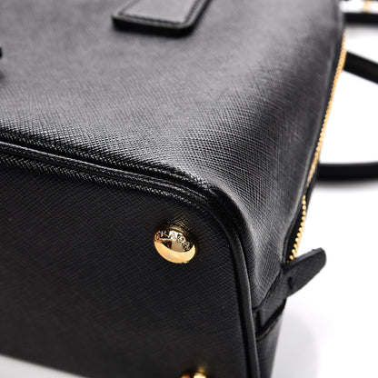 Prada Saffiano Lux Small Promenade Tote Black 12 of 13