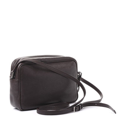 Saint Laurent Lambskin Monogram Small Lou Camera Bag Black Tulipe 2 of 10