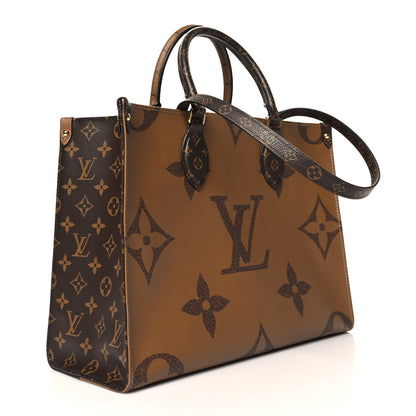 Louis Vuitton Reverse Monogram Giant Onthego MM 3 of 10