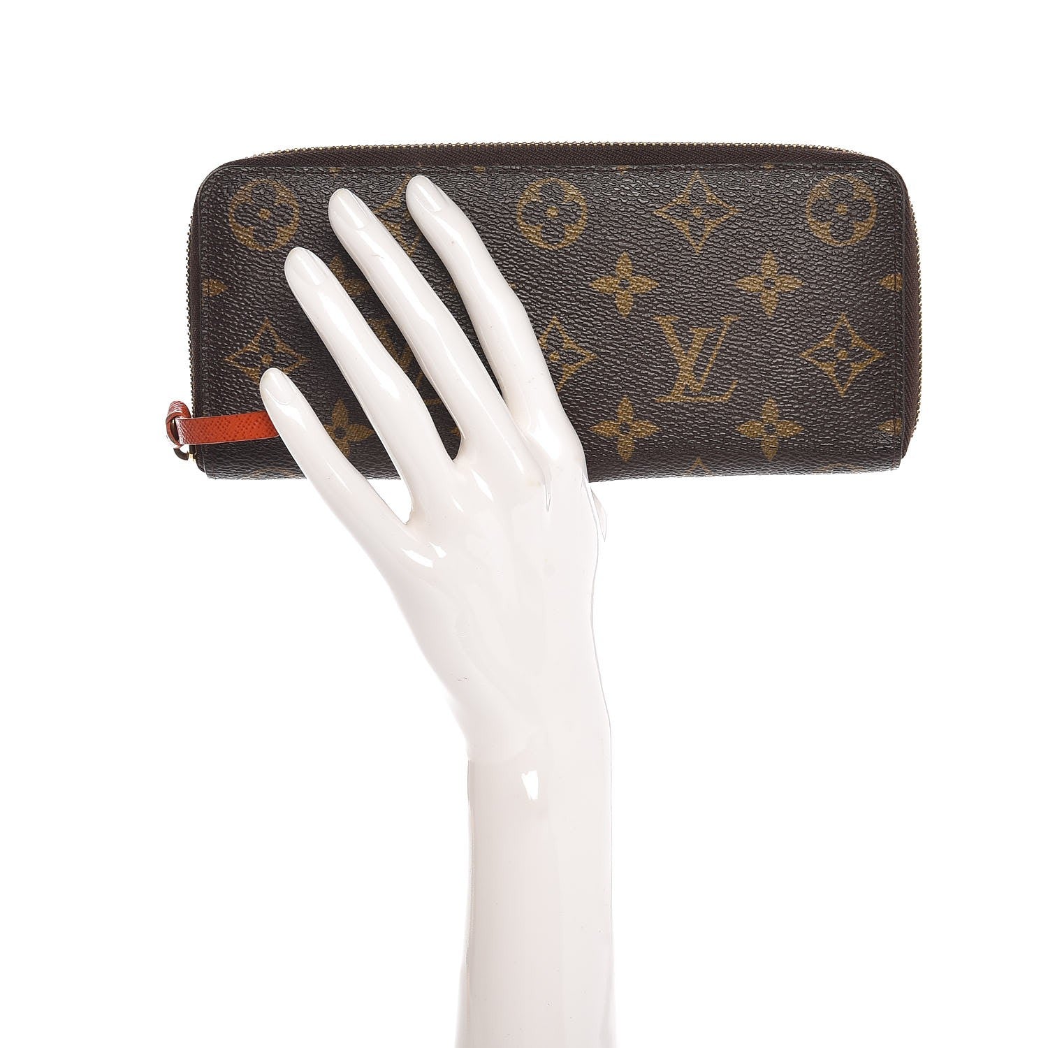 Louis Vuitton Monogram Clemence Wallet Poppy 2 of 7