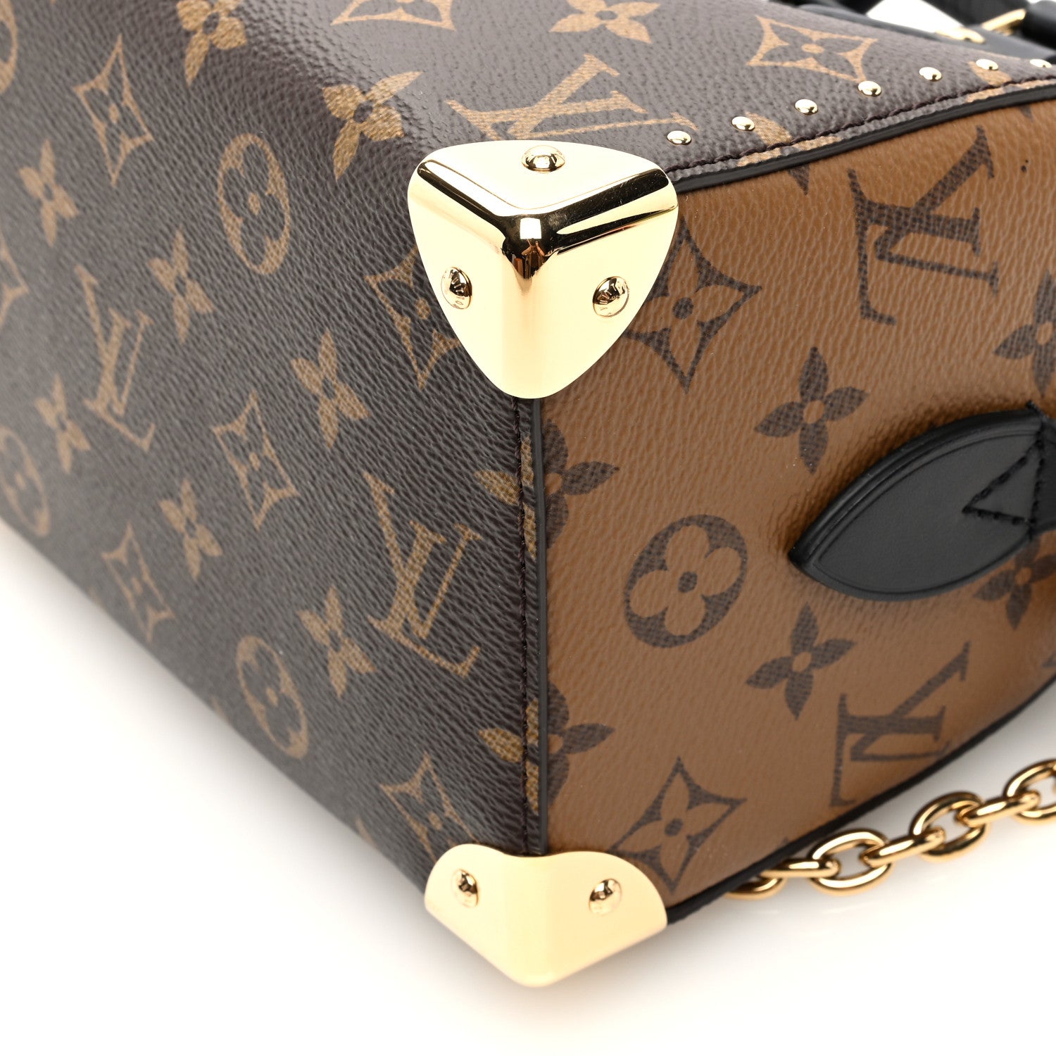Louis Vuitton Reverse Monogram Speedy Trunk 20 9 of 10