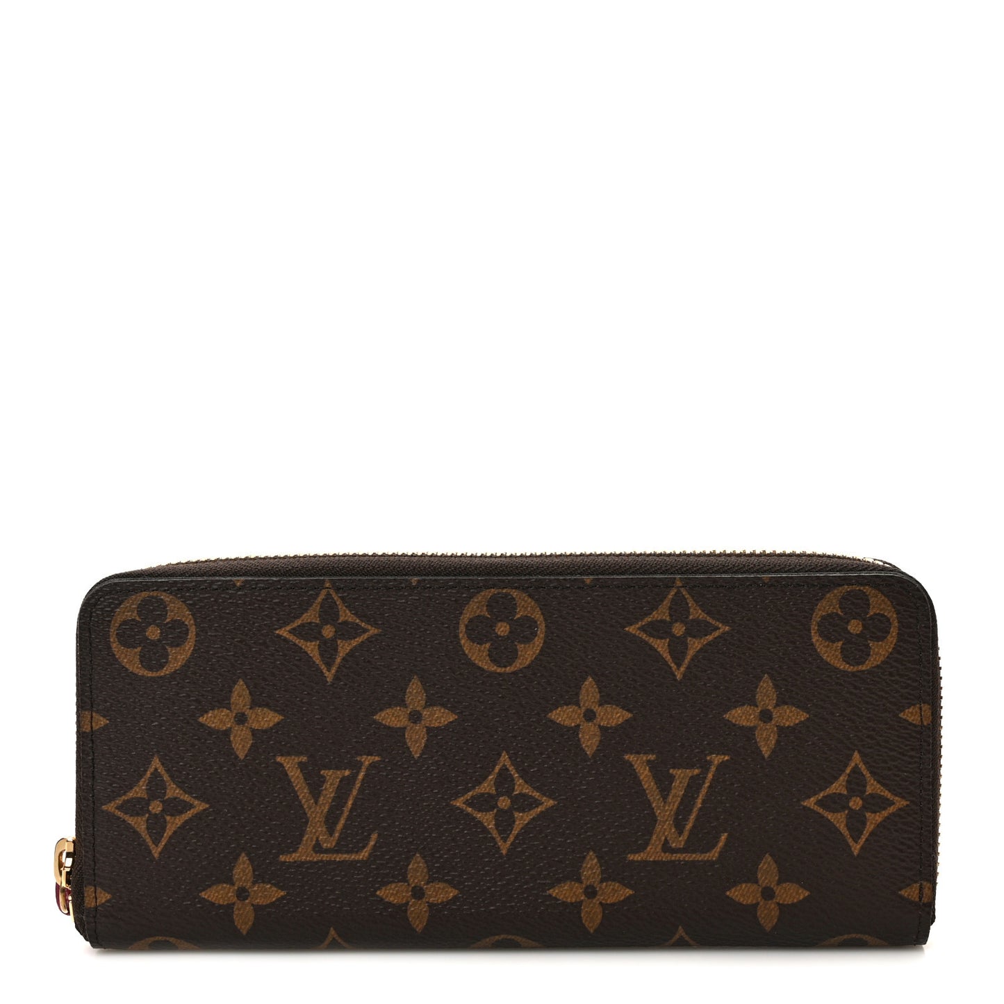 Monogram Clemence Wallet Fuchsia