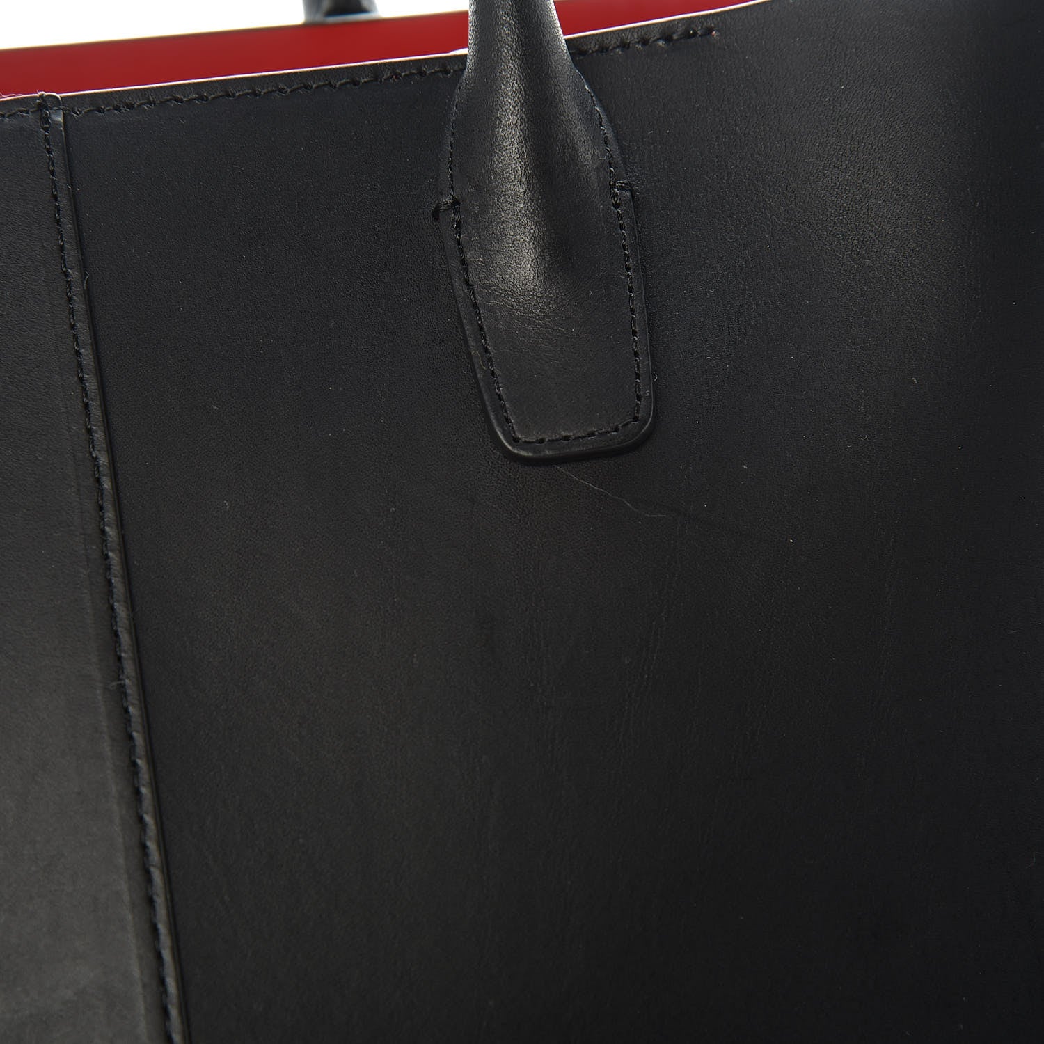 Mansur Gavriel Calfskin Mini Folded Bag Black Flamma 8 of 15