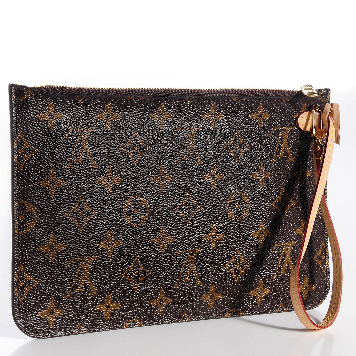 Louis Vuitton Monogram Neverfull MM GM Pochette Fuchsia 3 of 8